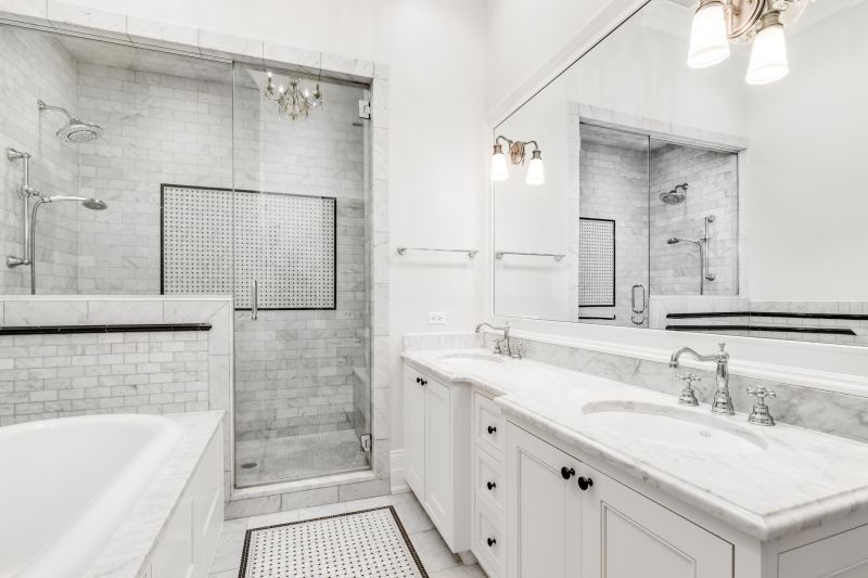 Renovated Master Bathroom with Walk-In Shower